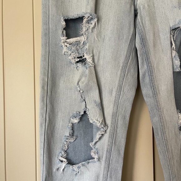 Blue Ripped Jeans - Picture 3 of 9